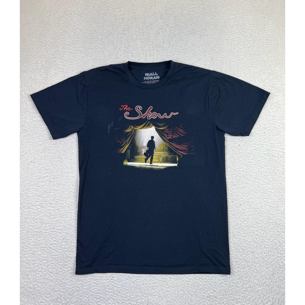 Niall Horan Shirt Mens Medium Black The Show Live On Tour Concert Tee Music